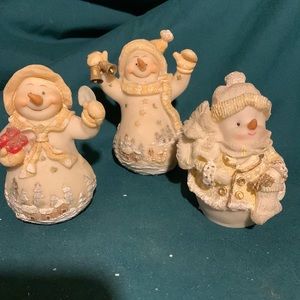 Mini snowman trio!